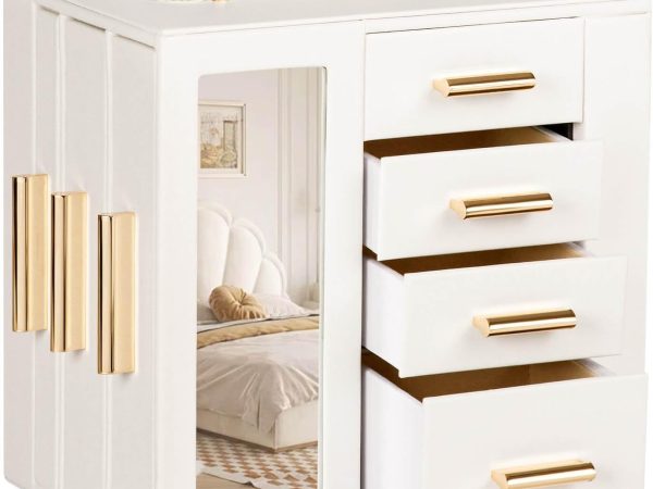 Large Rotating Jewellery Organiser with 7 Drawers